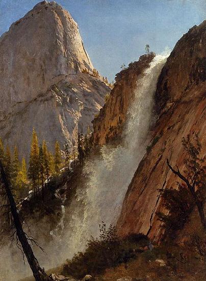 Albert Bierstadt Liberty Cap, Yosemite Norge oil painting art